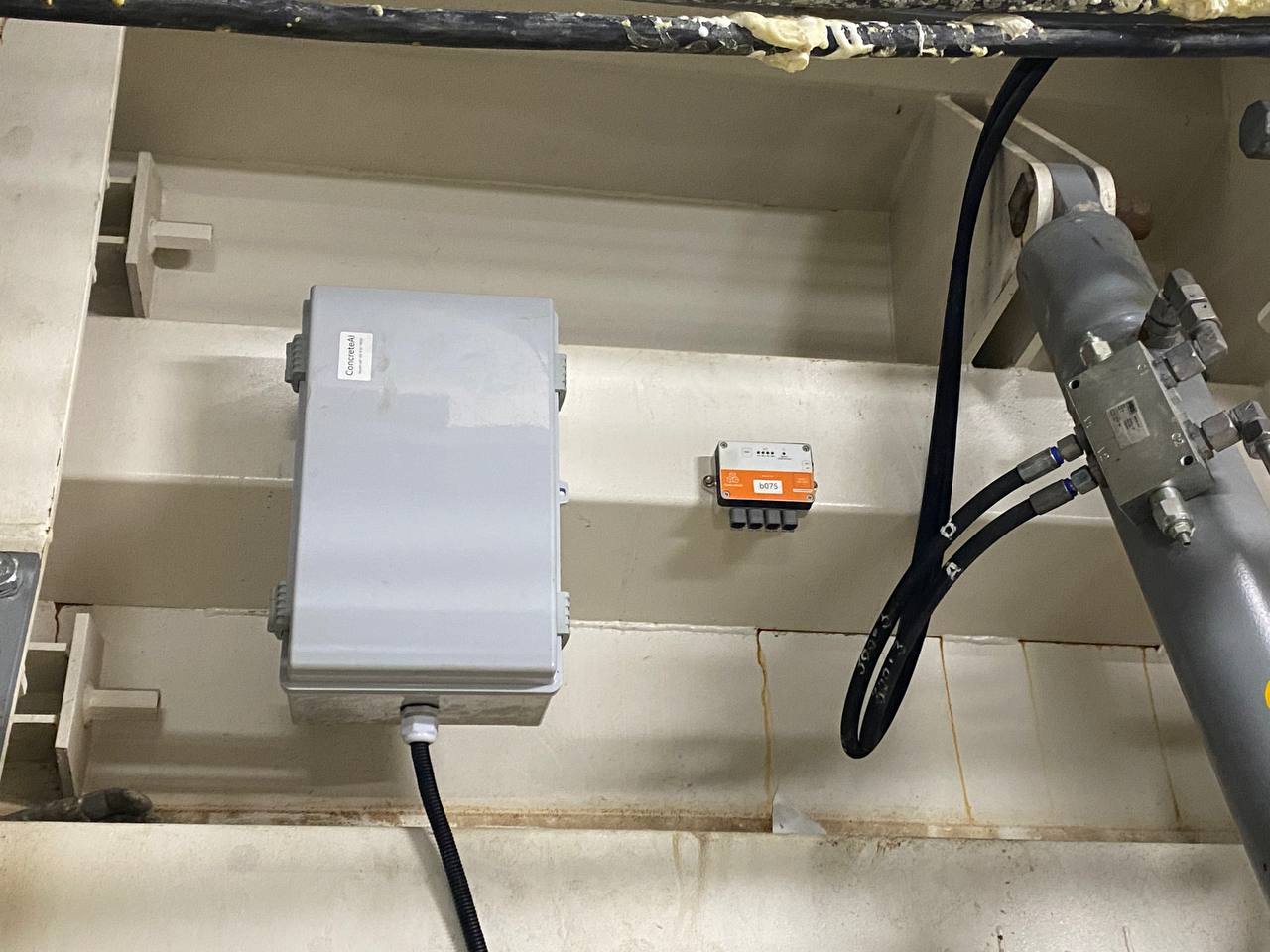 ConcreteAI SmartHub sensor and dashboard system deployed at DTSS Phase 2